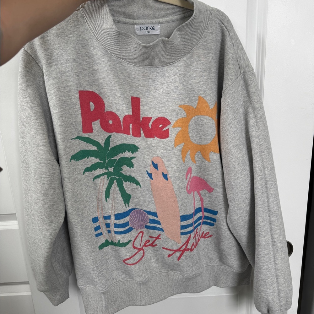 Set active x Parke Graphic Sweatshirt